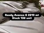 Toyota Avanza G mt th 2019