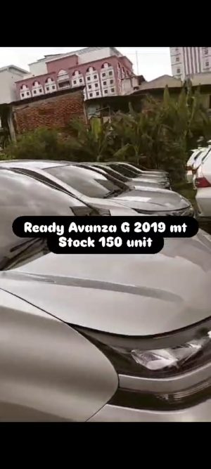 Toyota Avanza G mt th 2019