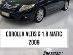 Toyota Altis G AT 1.8 2009