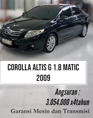 Toyota Altis G AT 1.8 2009