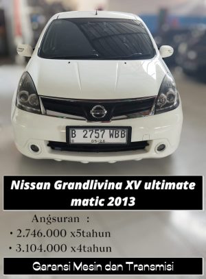 Nissan Grand Livina XV Ultimate AT 2013
