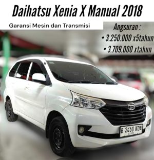 Daihatsu Xenia  x MT 2018